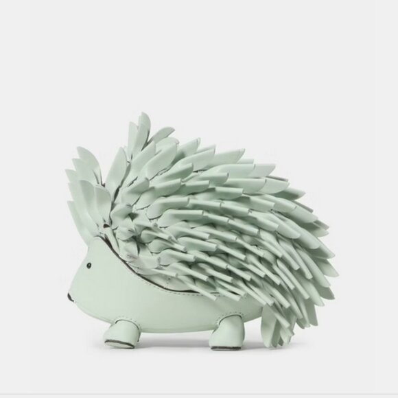 Kate Spade New York 3D Critters Stevie Hedgehog Mini Crossbody - Mint Frost - Picture 6 of 8